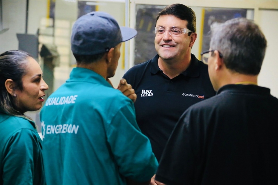 Elvis Cezar destaca compromissos com geração de empregos em Santana de Parnaíba