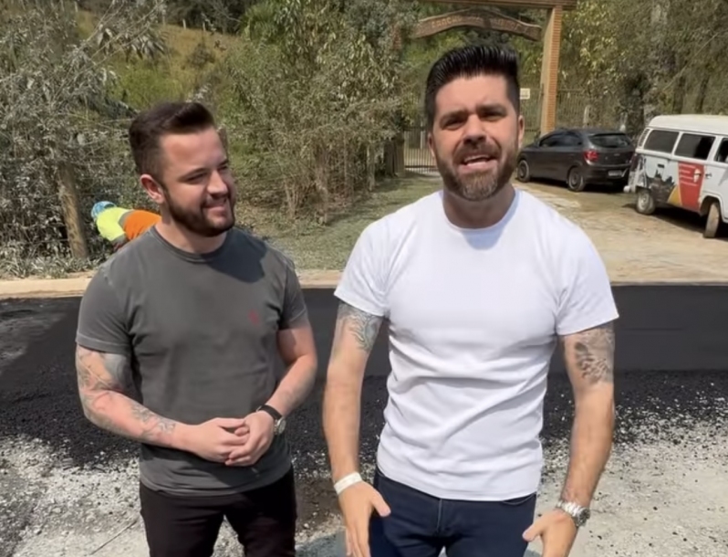 Danilo Joan promove pavimentação na Av. Benedito Procópio Missé no Ponunduva