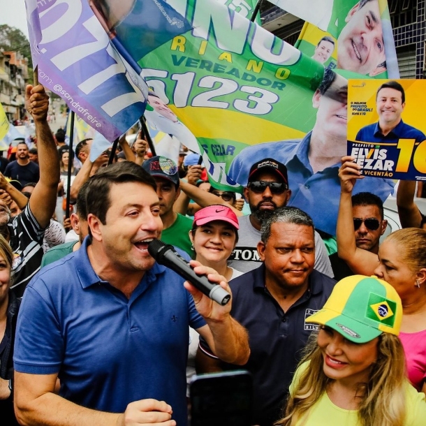 Elvis Cezar realiza caminhada pelo bairro do 120 e recebe apoio da comunidade 