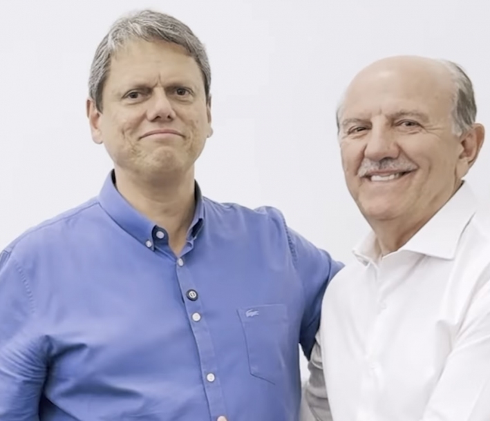 Tarcísio de Freitas reafirma seu apoio a Beto Piteri candidato a prefeito de Barueri
