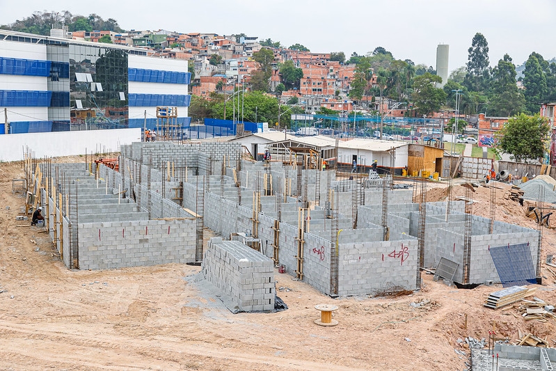 Avançam obras de construção da nova UBS Cohab em Itapevi 
