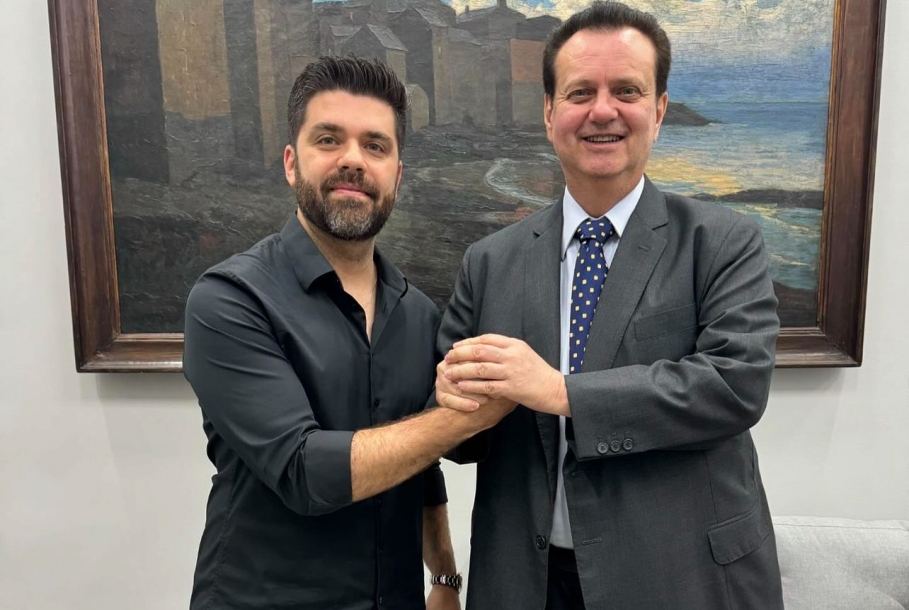 Danilo Joan e Gilberto Kassab discutem demandas importantes para Cajamar