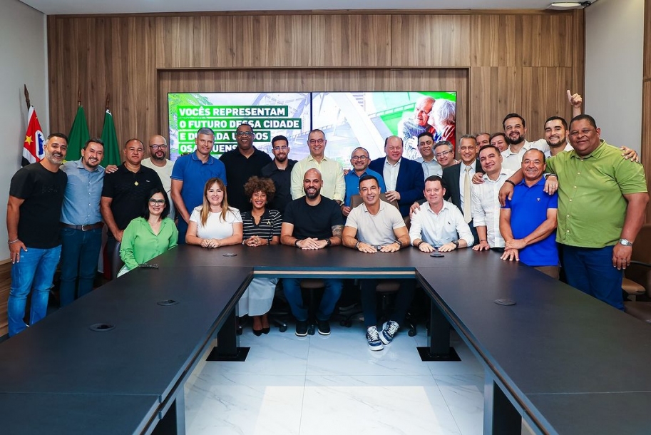 Rogério Lins e Gerson Pessoa realizam reunião com vereadores eleitos de Osasco