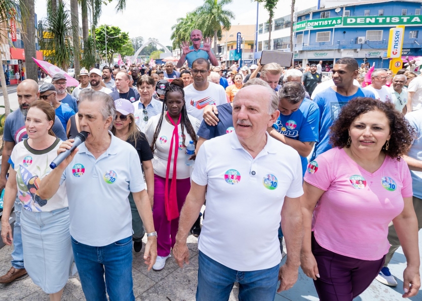 Beto Piteri lidera pesquisa para prefeito de Barueri com 54,5% dos votos válidos