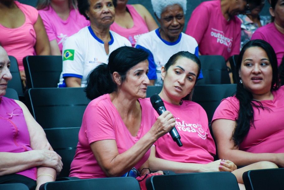 Fundo Social de Cajamar promove evento especial em apoio ao Outubro Rosa