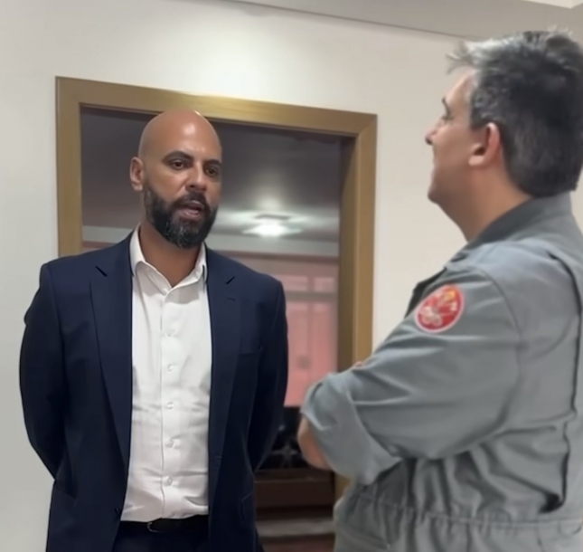 Gerson Pessoa participa de reunião sobre novo quartel do Corpo de Bombeiros em Osasco