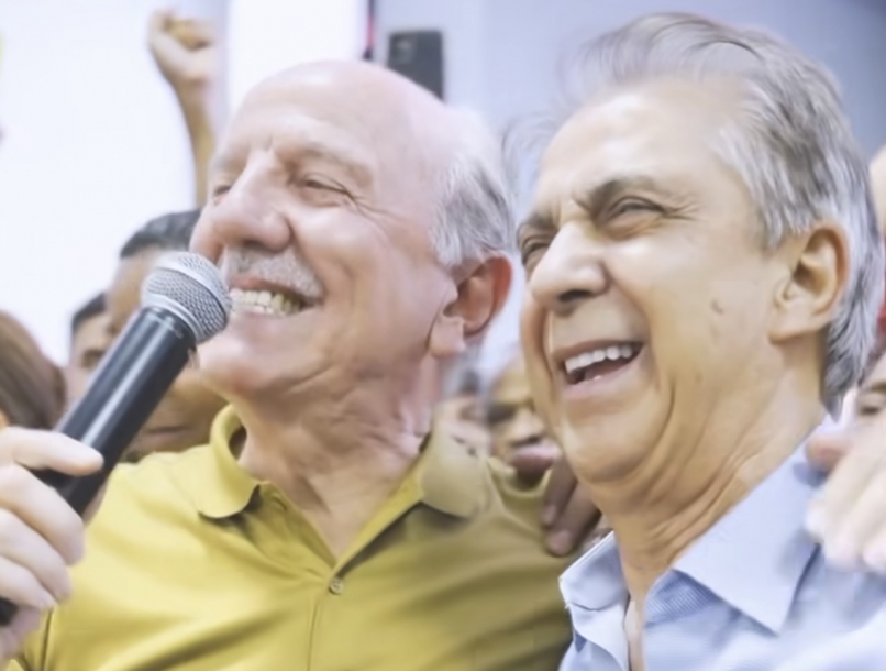 Beto Piteri e Rubens Furlan comemoram vitória nas eleições em Barueri 