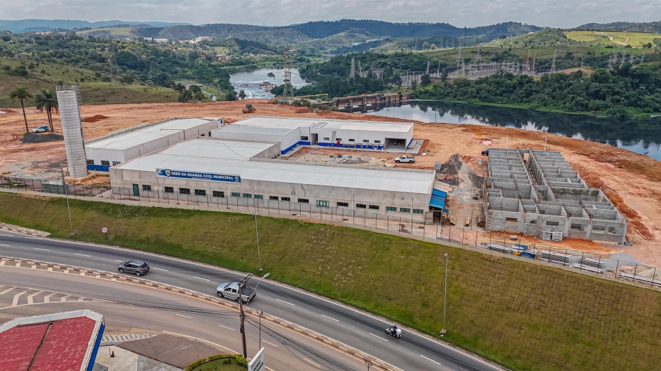 Avançam obras de construção do novo quartel da Guarda Civil de Santana de Parnaíba 