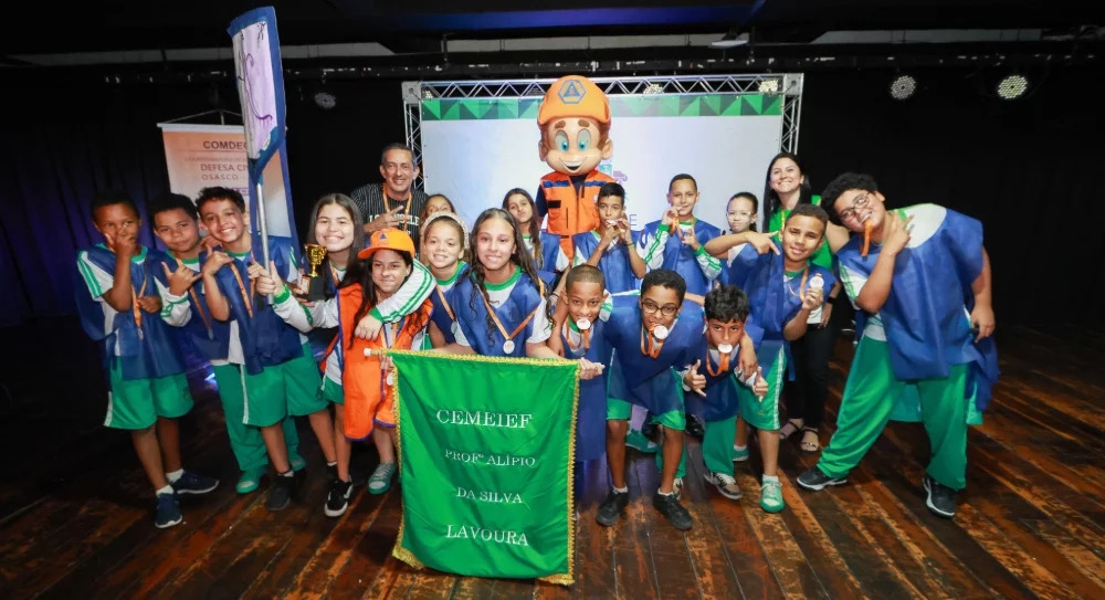 Alunos de Osasco participam da Olimpíada do Conhecimento em Defesa Civil