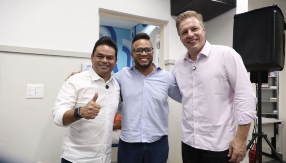 Igor Soares e Teco Godoy realizam entrega da nova USF na Vila Gióia 