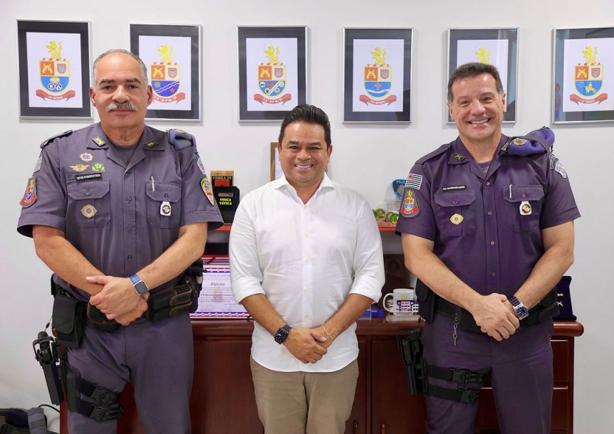 Teco Godoy participa de reunião estratégica para fortalecer segurança em Itapevi