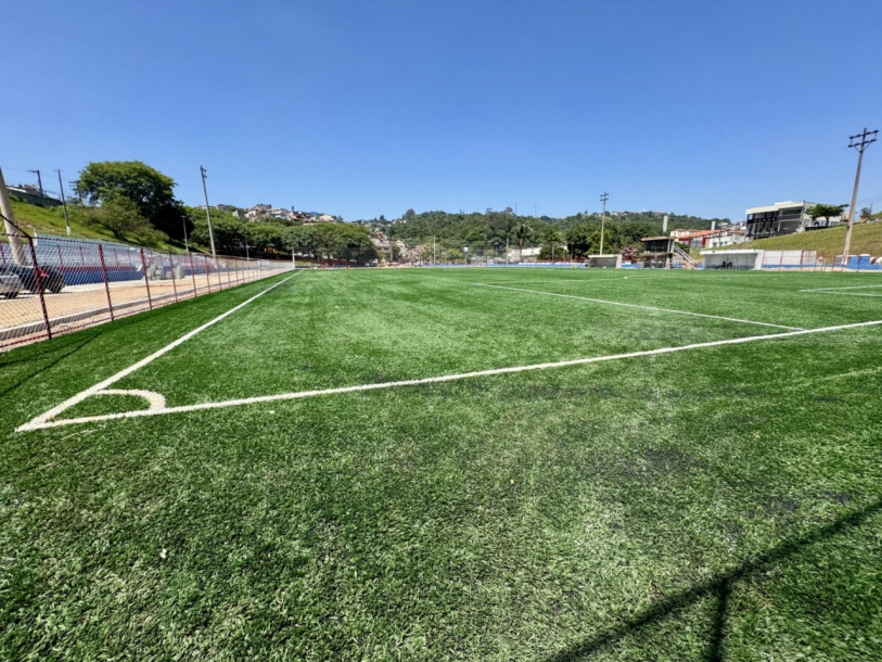 Avança obra de reconstrução do Campo de Futebol do Polvilho