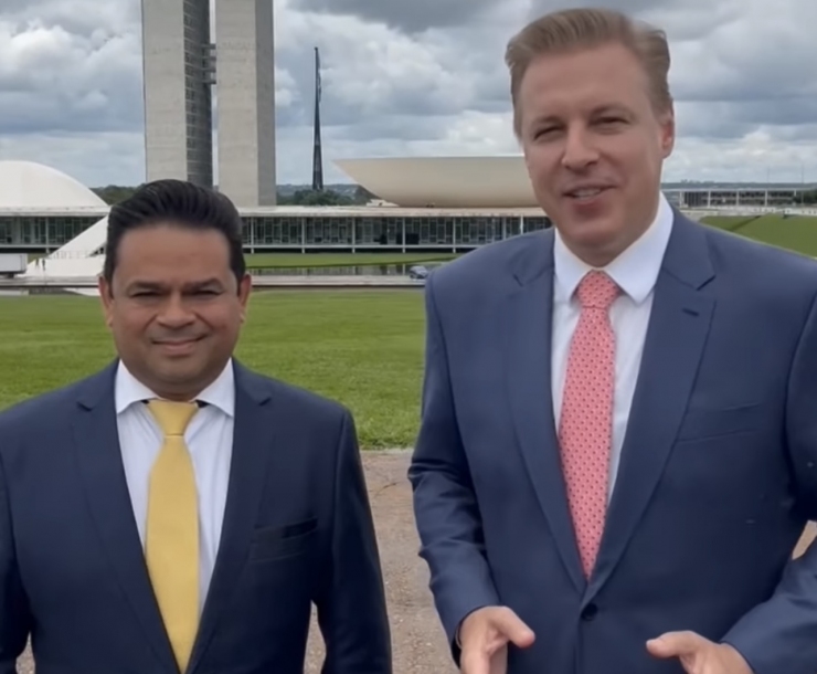 Igor Soares e Teco Godoy vão até Brasília em busca de recursos para Itapevi