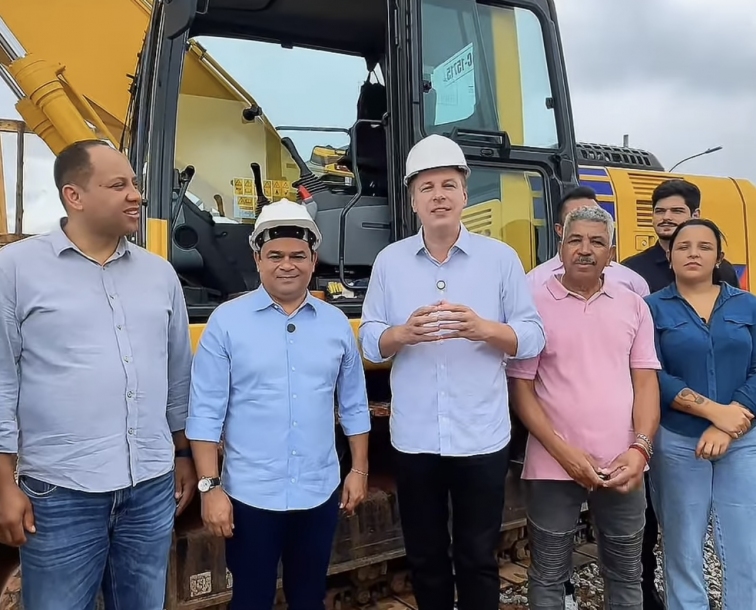 Igor Soares e Teco Godoy iniciam obras da Escola do Futuro do Jardim Cruzeiro