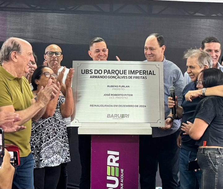 Rubens Furlan inaugura UBS no Parque Imperial e reforça compromisso com a saúde