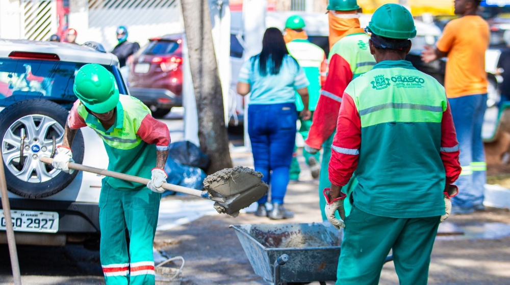 Prefeito Gerson Pessoa intensifica ações de zeladoria em Osasco