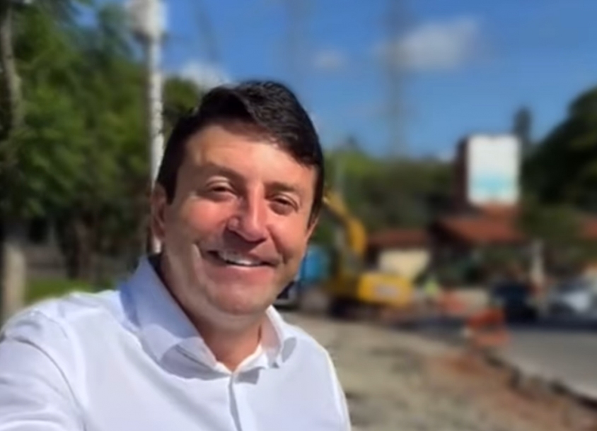 Elvis Cezar acompanha obras na Avenida Yojiro Takaoka para transformar a mobilidade na região