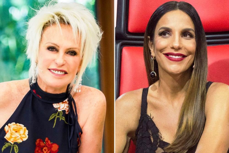 Ivete Sangalo leva cortada de Ana Maria Braga ao vivo