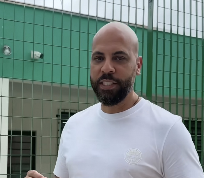 Gerson Pessoa vistoria novo Centro Municipal de Educação Infantil do Jaguaribe 