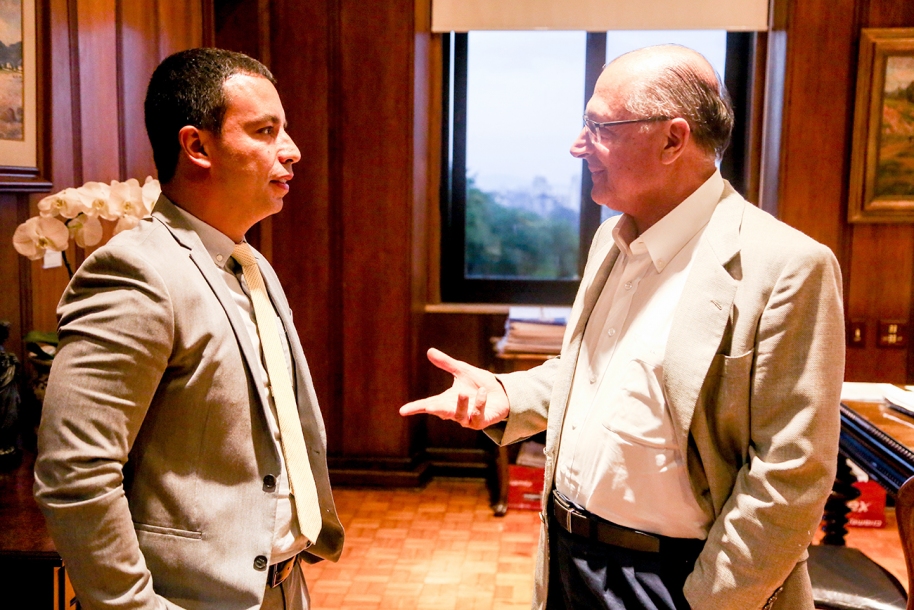 Rogério Lins se reúne com Alckmin por obras de mobilidade urbana