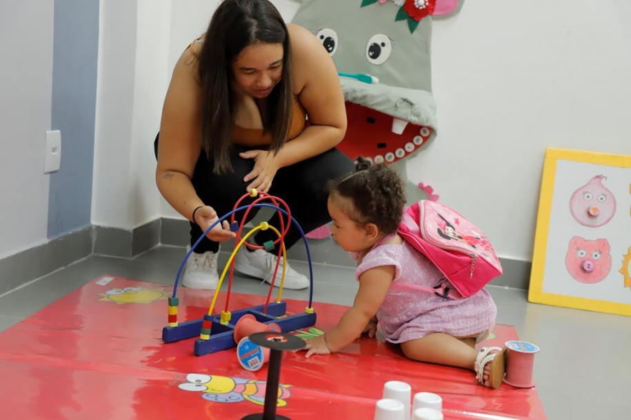 UBS do Belval Ganha Espaço de Brincar