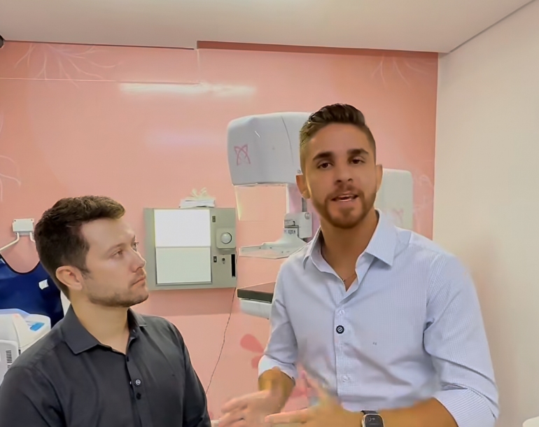 Prefeito Kauan Berto implementa mutirões de Mamografia em homenagem ao Mês das Mulheres