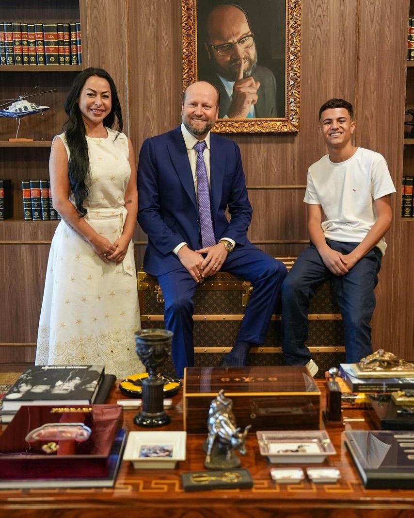 Mirelle Trevisan se reúne com Nelson Wilians para fortalecer projetos sociais