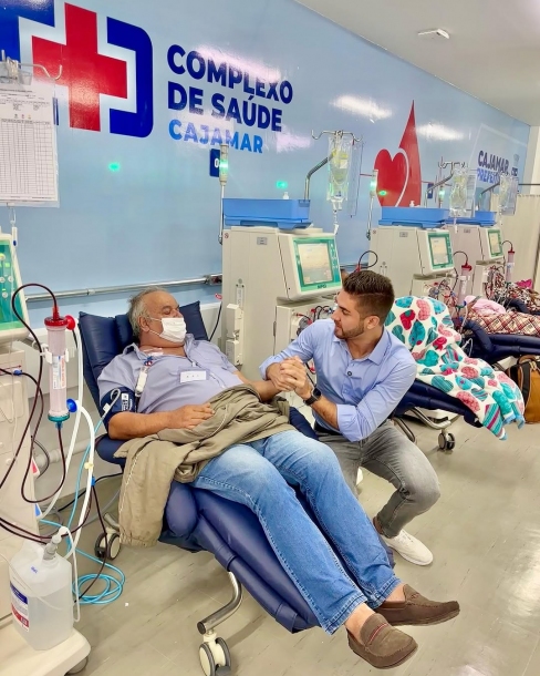 Kauan Berto inaugura Centro Municipal de Hemodiálise no Complexo de Saúde