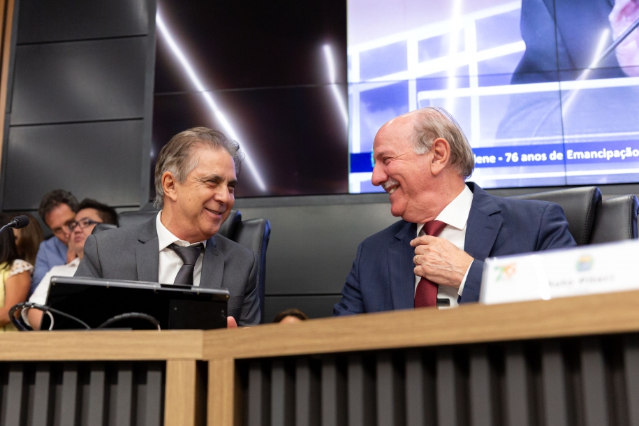 Beto Piteri e Rubens Furlan celebram o aniversário de 76 anos de Barueri