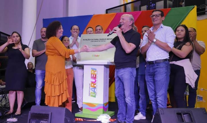 Prefeito Beto Piteri inaugura Estação Cultural Luiz Odair de Sousa no Parque Imperial