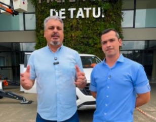Professor Miguel e Capitão Telhada anunciam novos equipamentos para a Defesa Civil de Tatuí