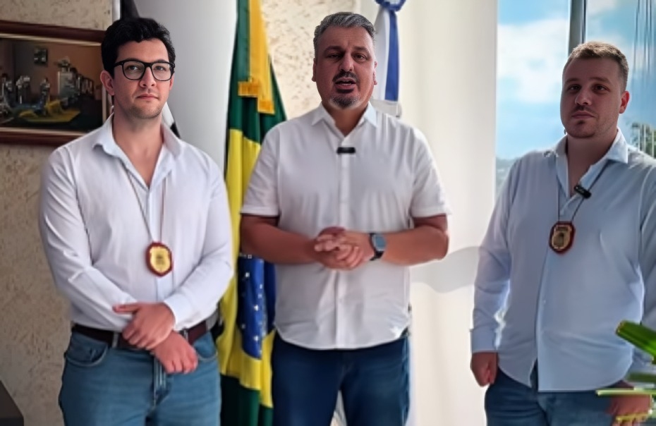 Professor Miguel recebe novos delegados e destaca eficiência da segurança em Tatuí 