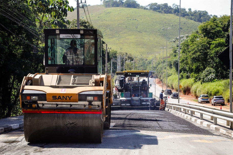 Santana de Parnaíba conclui recapeamento de trecho importante da Estrada Tenente Marques