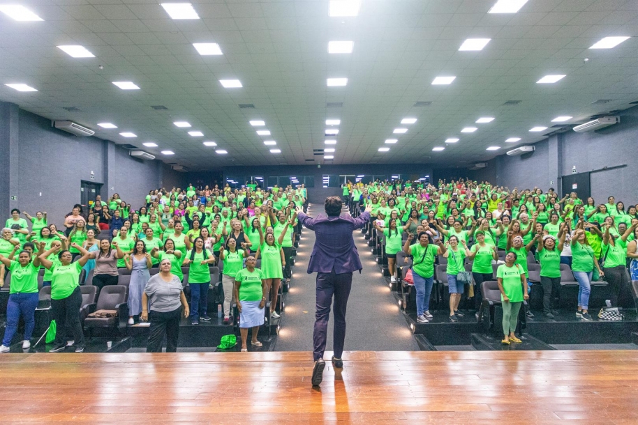 Cerca de 400 mulheres participam do treinamento do Parnaíba Mais Leve 