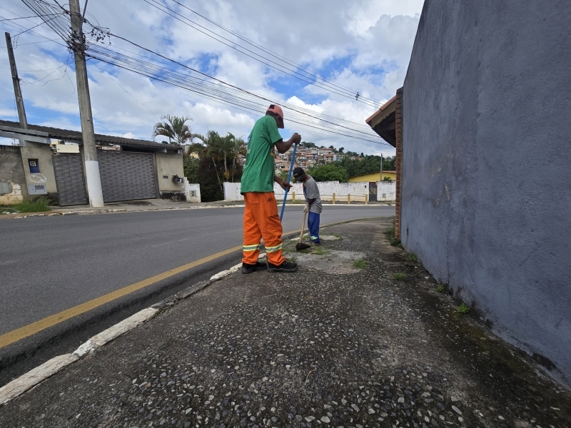 Prefeitura de Araçariguama realiza Serviços de Manutenção Urbana
