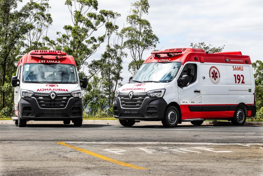 Santana de Parnaíba recebe duas novas ambulâncias do SAMU no Dia Mundial da Saúde