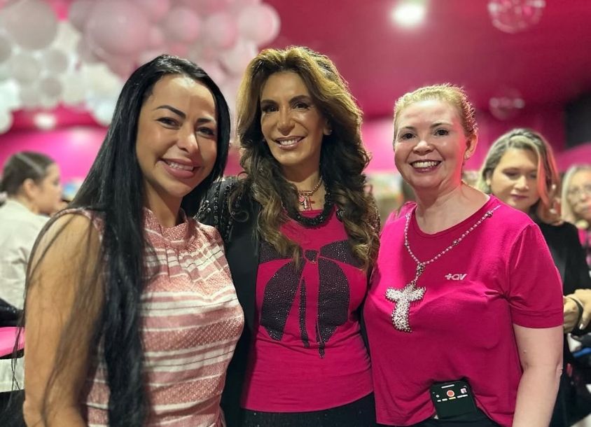 Primeira-Dama de Araçariguama, Mirelle Trevisan, participa da Conferência MaisQV