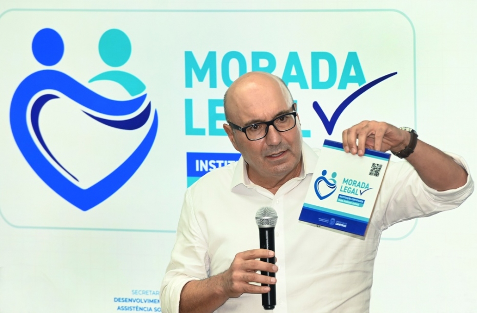 Prefeito Dário Saadi lança Selo Morada Legal para instituições de cuidado à pessoa idosa