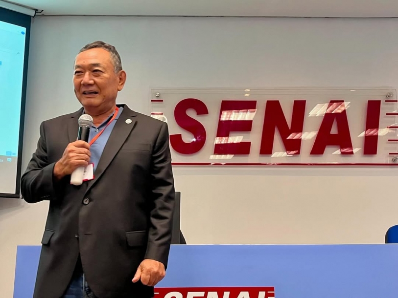 Doutor Sato participa de evento no SENAI Jandira com foco em inovação, tecnologia e sustentabilidade