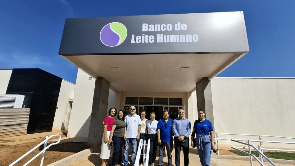 Obra do novo Banco de Leite está em fase final de acabamento