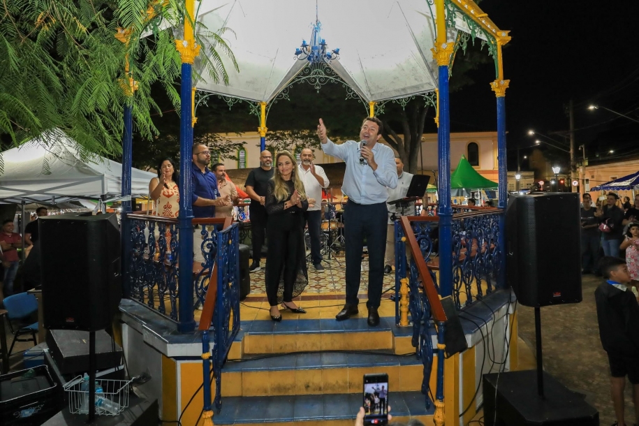 Elvis cezar e Selma Cezar realizam abertura da Feira da Mulher Empreendedora em Santana de Parnaíba