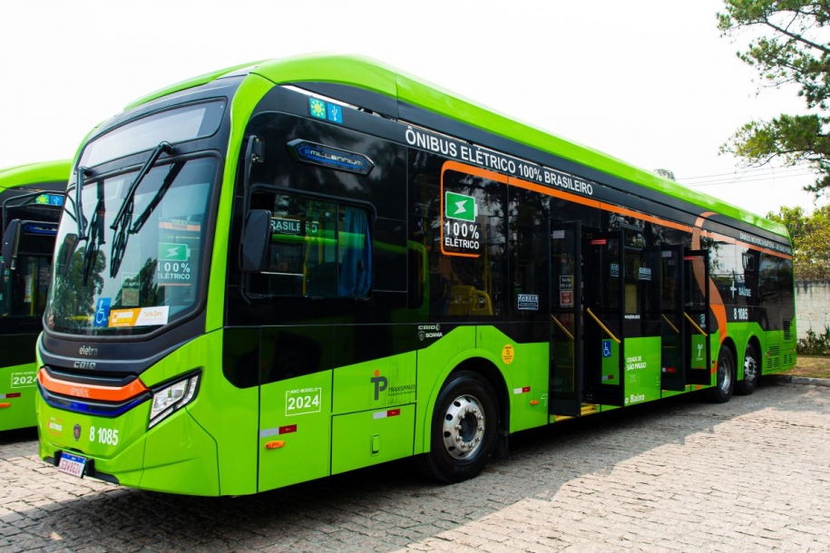 Gerson Pessoa anuncia chegada de ônibus elétricos em Osasco no mês de junho 