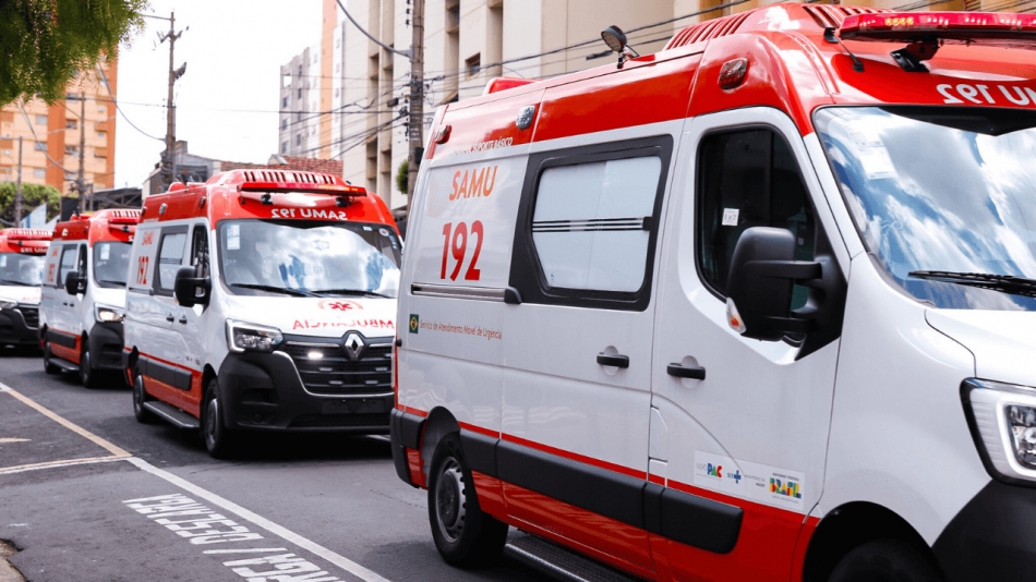 Novas viaturas do SAMU começam a operar de forma setorizada