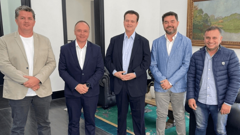 Prefeito Coronel Fábio Candido reforça parceria com o Governo do Estado