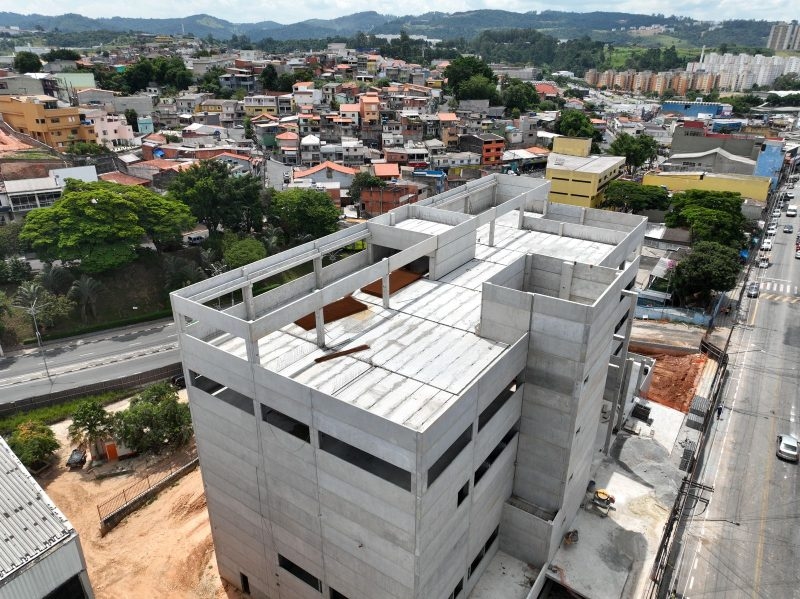 Avançam obras de construção do novo Hospital e Maternidade de Jandira 