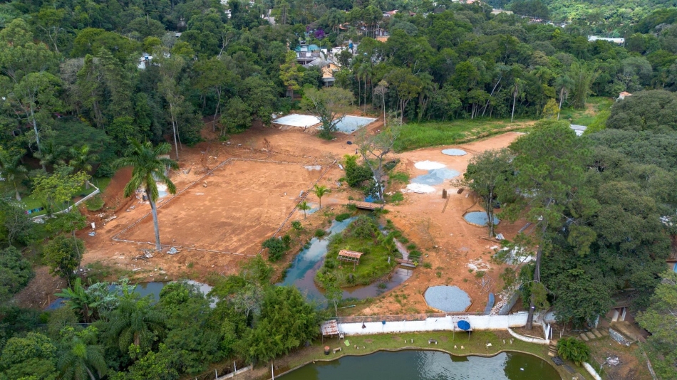 12º Parque Municipal de Santana de Parnaíba está sendo construído no bairro Cururuquara