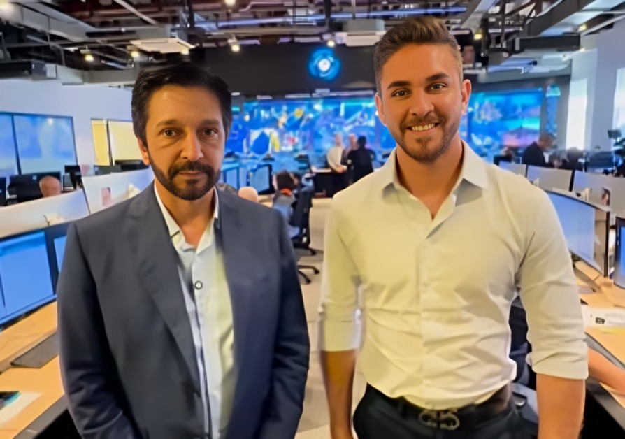 Prefeito Kauan Berto conhece tecnologia de segurança em São Paulo e visa trazer para Cajamar