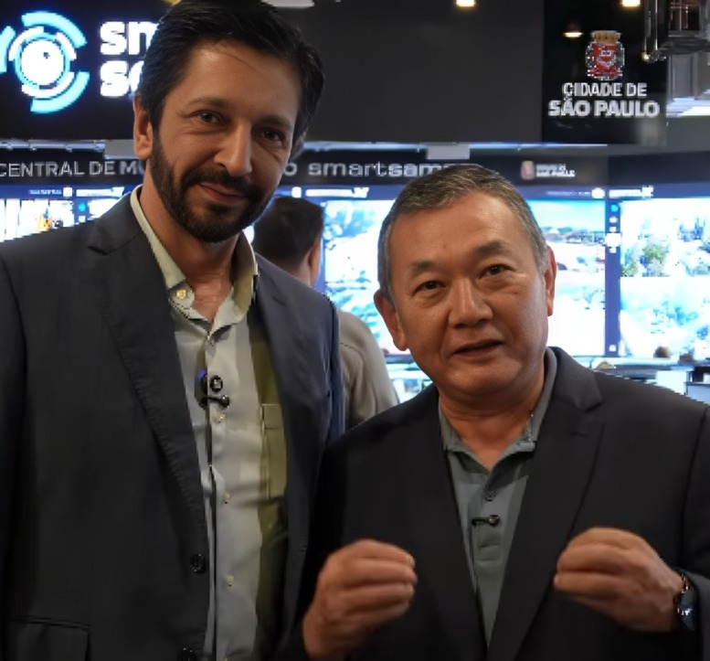 Prefeito Doutor Sato participa de visita técnica ao Smart Sampa e estuda trazer tecnologia para Jandira