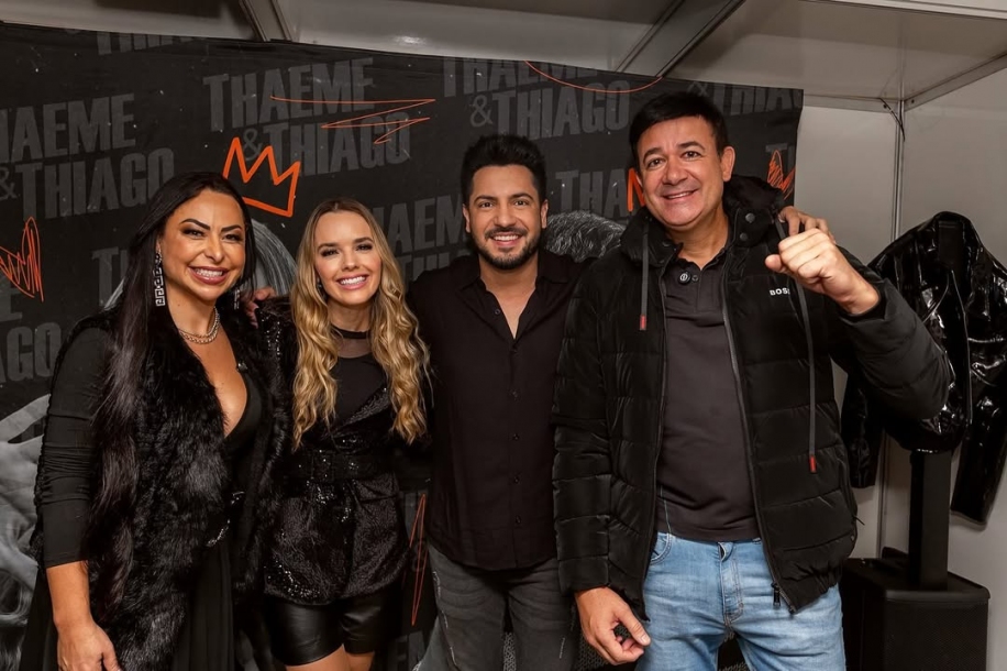 Araçariguama celebra 33 anos com show de Thaeme & Thiago