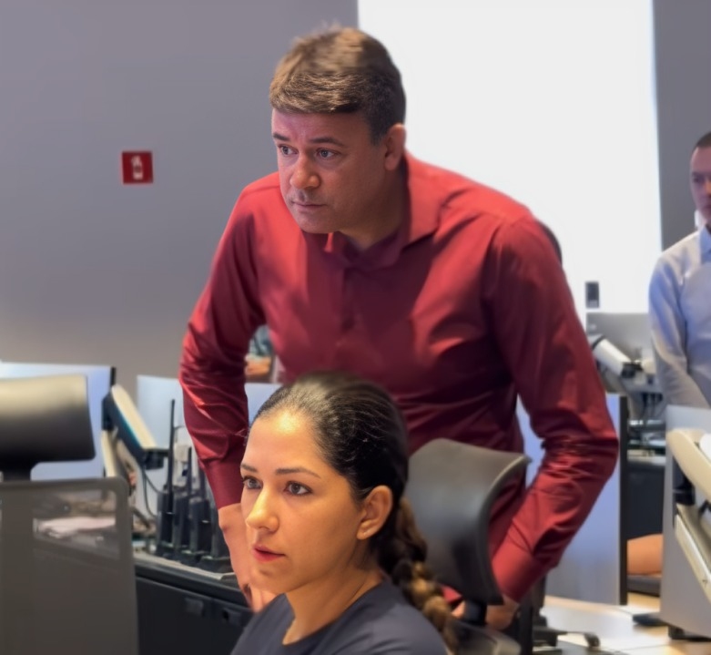 Rodrigo Andrade conhece Tecnologia de Ponta na área da Segurança Pública de São Paulo 